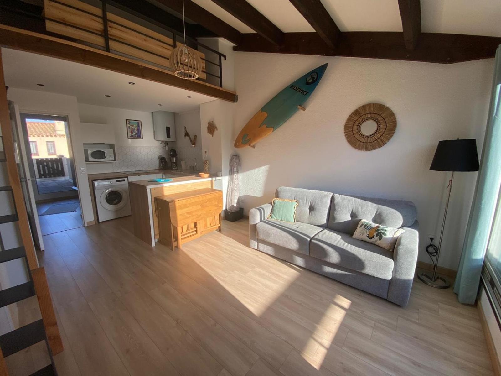 Grand Studio Entre Le Golf Et La Plage A 800M Saint-Cyprien  Exterior foto